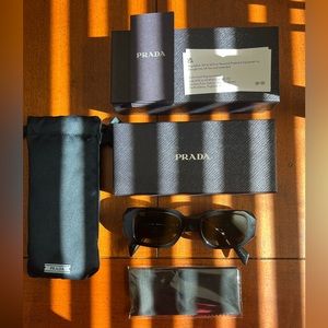 Authentic Prada sunglasses.